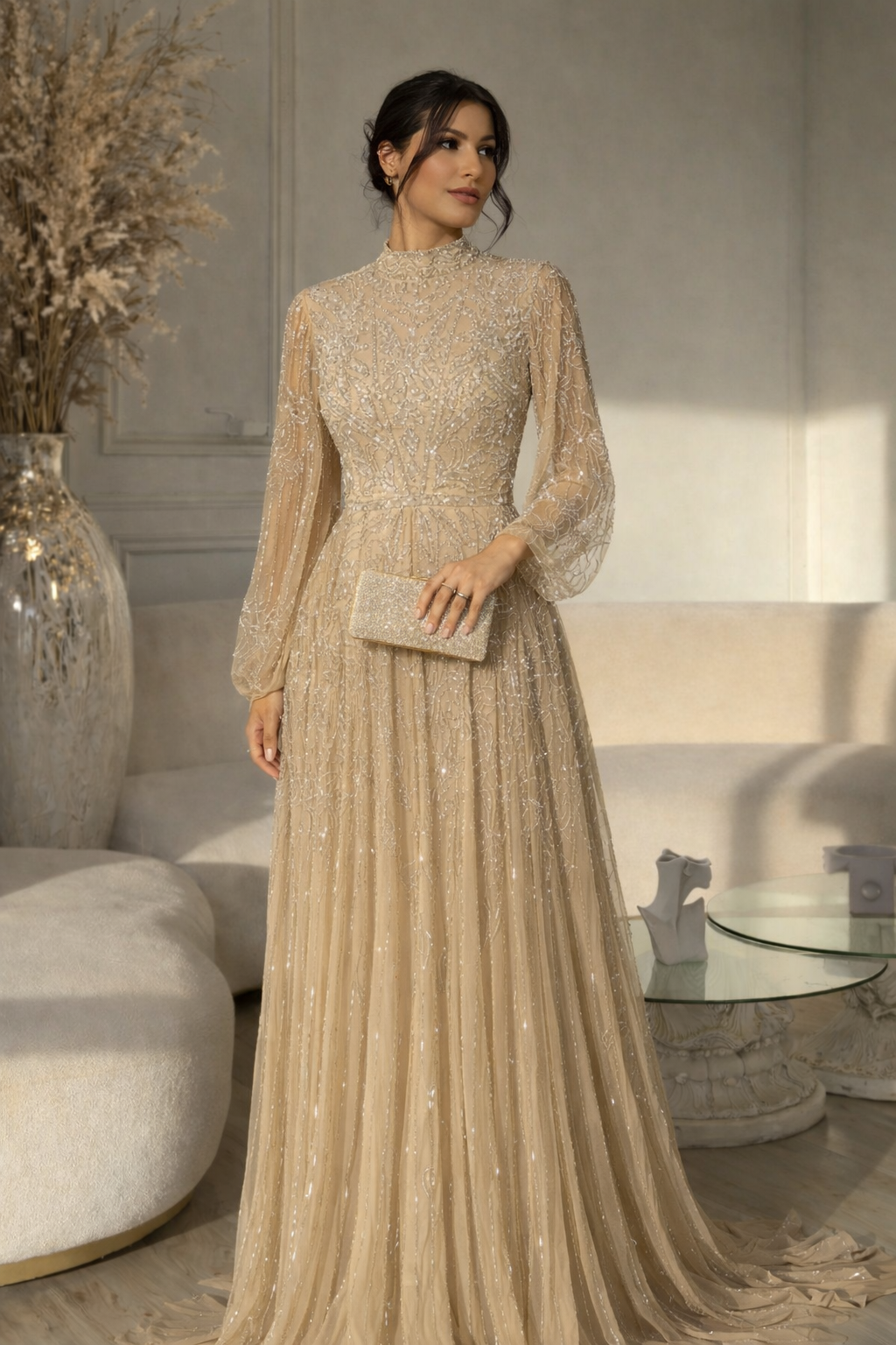 Champagne Lumiere Dress